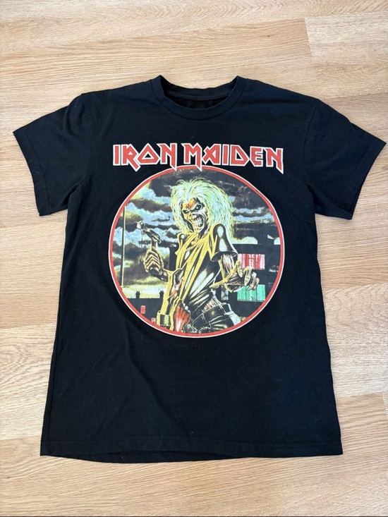 Tops - Black Graphic Band Tee - Men's Shirt